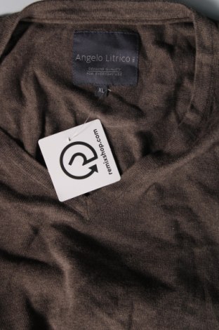 Ανδρικό πουλόβερ Angelo Litrico, Μέγεθος XL, Χρώμα Καφέ, Τιμή 5,38 €