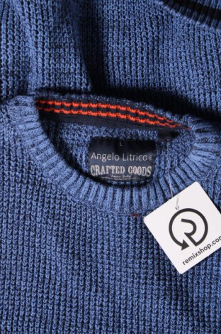 Мъжки пуловер Angelo Litrico, Размер L, Цвят Син, Цена 15,66 лв.