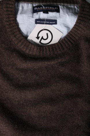 Мъжки пуловер Basefield, Размер M, Цвят Кафяв, Цена 34,00 лв.