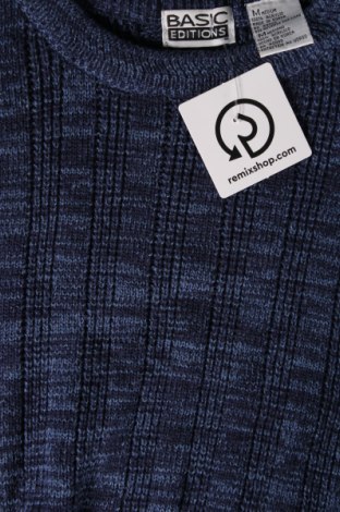 Pulover de bărbați Basic Editions, Mărime M, Culoare Albastru, Preț 51,51 Lei