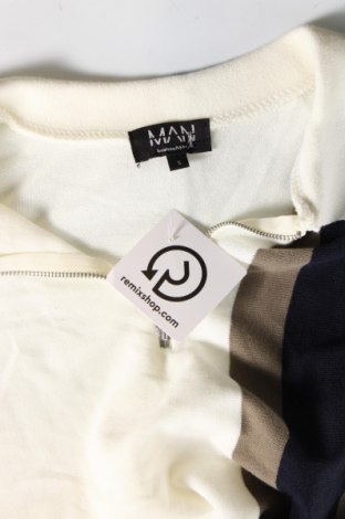 Ανδρικό πουλόβερ Boohoo, Μέγεθος S, Χρώμα Λευκό, Τιμή 17,94 €