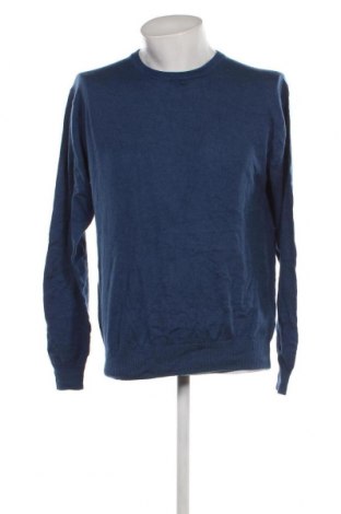 Ανδρικό πουλόβερ Brook Taverner, Μέγεθος M, Χρώμα Μπλέ, Τιμή 17,07 €