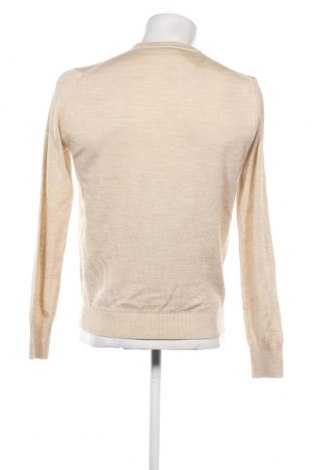 Мъжки пуловер Bruun & Stengade, Размер M, Цвят Бежов, Цена 62,00 лв.