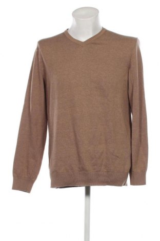 Мъжки пуловер C&A, Размер L, Цвят Кафяв, Цена 15,64 лв.