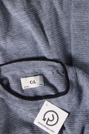 Мъжки пуловер C&A, Размер XXL, Цвят Син, Цена 15,66 лв.