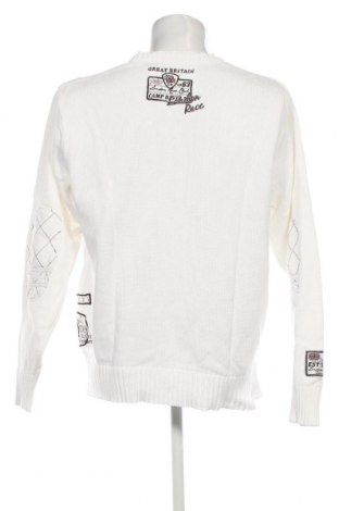 Ανδρικό πουλόβερ Camp David, Μέγεθος XXL, Χρώμα Λευκό, Τιμή 19,84 €