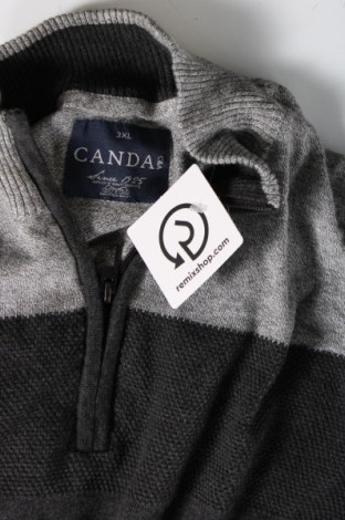 Ανδρικό πουλόβερ Canda, Μέγεθος 3XL, Χρώμα Γκρί, Τιμή 7,53 €
