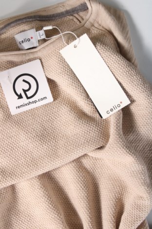 Ανδρικό πουλόβερ Celio, Μέγεθος L, Χρώμα  Μπέζ, Τιμή 8,77 €
