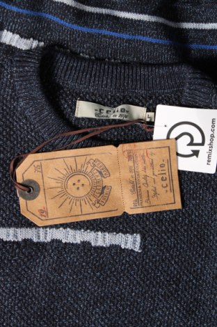 Ανδρικό πουλόβερ Celio, Μέγεθος L, Χρώμα Μπλέ, Τιμή 9,25 €