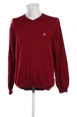 Мъжки пуловер Chaps, Размер M, Цвят Червен, Цена 21,10 лв.