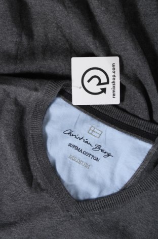 Ανδρικό πουλόβερ Christian Berg, Μέγεθος M, Χρώμα Γκρί, Τιμή 12,17 €