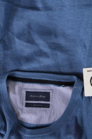 Ανδρικό πουλόβερ Christian Berg, Μέγεθος L, Χρώμα Μπλέ, Τιμή 25,36 €