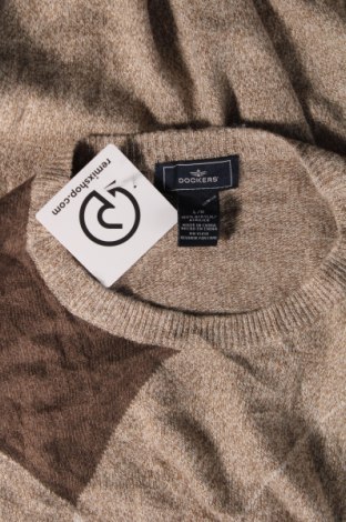 Мъжки пуловер Dockers, Размер L, Цвят Кафяв, Цена 51,46 лв.