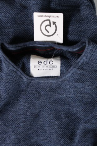 Pulover de bărbați Edc By Esprit, Mărime XL, Culoare Albastru, Preț 60,39 Lei