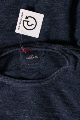 Ανδρικό πουλόβερ Engbers, Μέγεθος XXL, Χρώμα Μπλέ, Τιμή 31,06 €