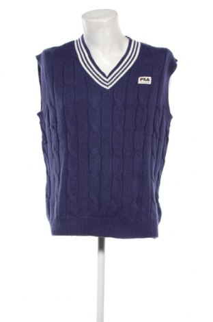 Ανδρικό πουλόβερ FILA, Μέγεθος S, Χρώμα Μπλέ, Τιμή 18,04 €