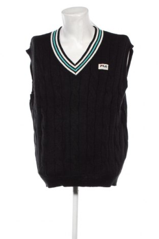 Мъжки пуловер FILA, Размер L, Цвят Черен, Цена 21,00 лв.