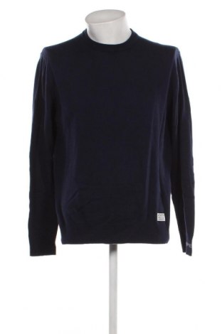 Męski sweter Faconnable, Rozmiar XL, Kolor Niebieski, Cena 561,93 zł