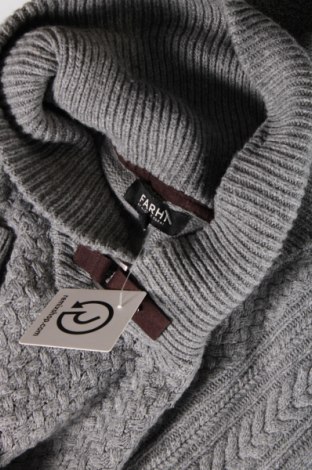 Ανδρικό πουλόβερ Farhi By Nicole Farhi, Μέγεθος M, Χρώμα Γκρί, Τιμή 11,36 €