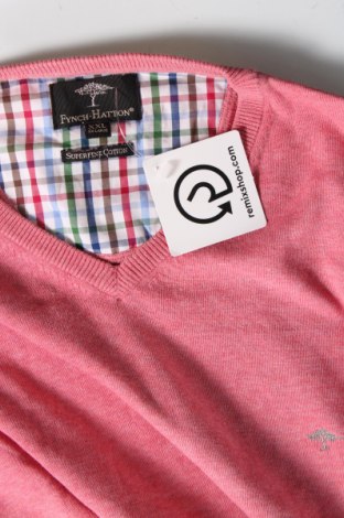 Ανδρικό πουλόβερ Fynch-Hatton, Μέγεθος XXL, Χρώμα Ρόζ , Τιμή 31,06 €