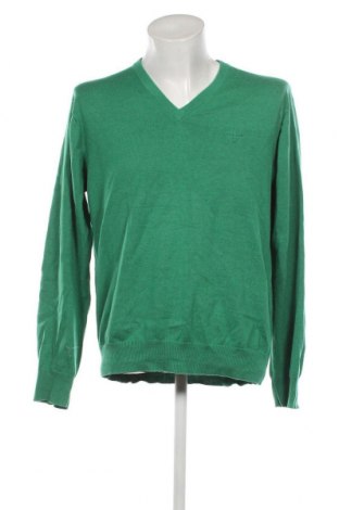 Ανδρικό πουλόβερ Gant, Μέγεθος XL, Χρώμα Πράσινο, Τιμή 45,72 €
