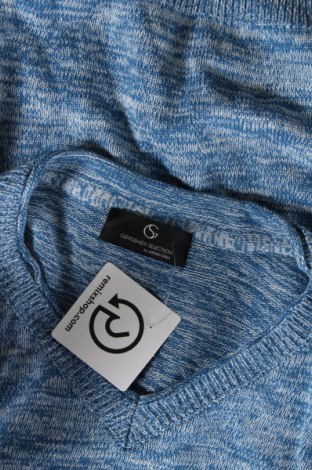 Мъжки пуловер Georg Stiels, Размер XL, Цвят Син, Цена 18,02 лв.