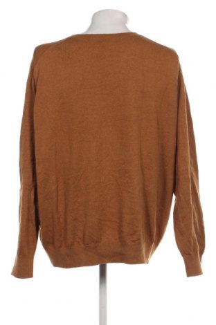Ανδρικό πουλόβερ George, Μέγεθος 3XL, Χρώμα Καφέ, Τιμή 14,53 €