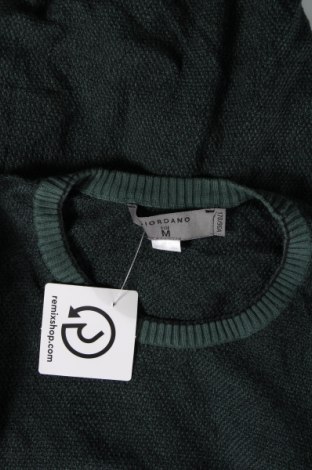 Ανδρικό πουλόβερ Giordano, Μέγεθος M, Χρώμα Πράσινο, Τιμή 9,69 €