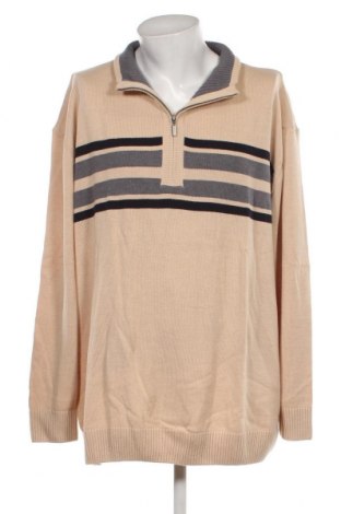 Мъжки пуловер Grey Connection, Размер 4XL, Цвят Бежов, Цена 29,00 лв.