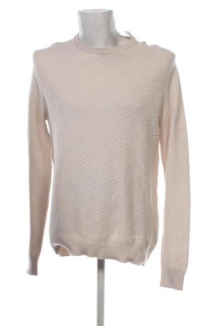 Ανδρικό πουλόβερ Guess, Μέγεθος L, Χρώμα  Μπέζ, Τιμή 80,41 €