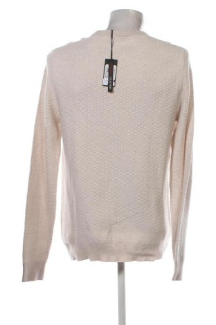 Ανδρικό πουλόβερ Guess, Μέγεθος L, Χρώμα  Μπέζ, Τιμή 43,42 €