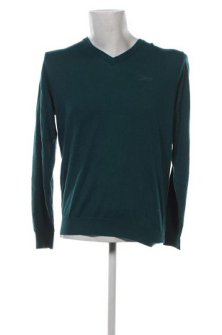 Мъжки пуловер Guess, Размер L, Цвят Зелен, Цена 93,60 лв.