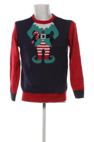Мъжки пуловер H&M, Размер S, Цвят Многоцветен, Цена 10,44 лв.