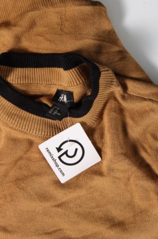Мъжки пуловер H&M, Размер XL, Цвят Кафяв, Цена 15,66 лв.