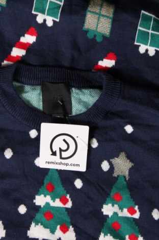 Ανδρικό πουλόβερ H&M, Μέγεθος L, Χρώμα Μπλέ, Τιμή 9,69 €
