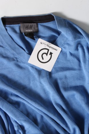 Ανδρικό πουλόβερ H&M, Μέγεθος S, Χρώμα Μπλέ, Τιμή 17,94 €