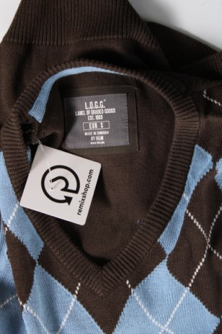 Мъжки пуловер H&M L.O.G.G., Размер S, Цвят Многоцветен, Цена 10,15 лв.
