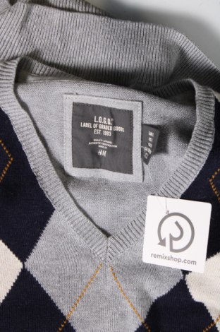 Ανδρικό πουλόβερ H&M L.O.G.G., Μέγεθος L, Χρώμα Πολύχρωμο, Τιμή 9,15 €