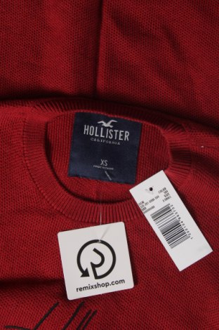 Férfi pulóver Hollister, Méret XS, Szín Piros, Ár 4 395 Ft