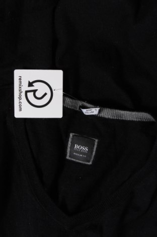 Мъжки пуловер Hugo Boss, Размер XXL, Цвят Черен, Цена 137,00 лв.