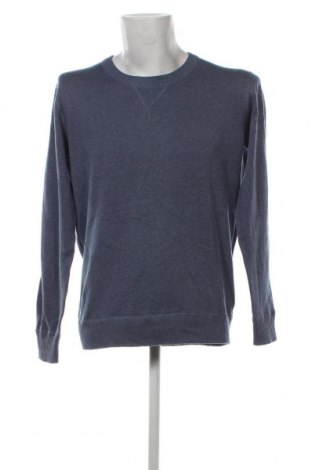 Мъжки пуловер Identic, Размер L, Цвят Син, Цена 14,50 лв.