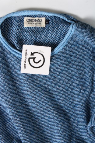 Ανδρικό πουλόβερ Jack & Jones, Μέγεθος S, Χρώμα Μπλέ, Τιμή 21,03 €