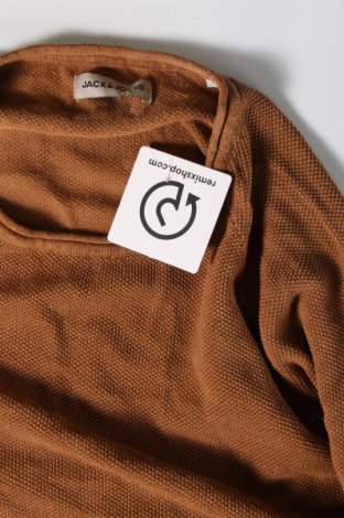 Ανδρικό πουλόβερ Jack & Jones, Μέγεθος M, Χρώμα  Μπέζ, Τιμή 11,99 €