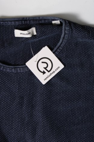 Ανδρικό πουλόβερ Jack & Jones, Μέγεθος XL, Χρώμα Μπλέ, Τιμή 11,99 €