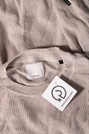 Ανδρικό πουλόβερ Jack & Jones PREMIUM, Μέγεθος S, Χρώμα  Μπέζ, Τιμή 5,26 €