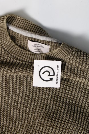 Ανδρικό πουλόβερ Jack & Jones PREMIUM, Μέγεθος L, Χρώμα Πράσινο, Τιμή 10,73 €