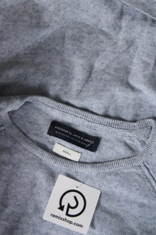 Мъжки пуловер Jack & Jones PREMIUM, Размер S, Цвят Син, Цена 15,30 лв.