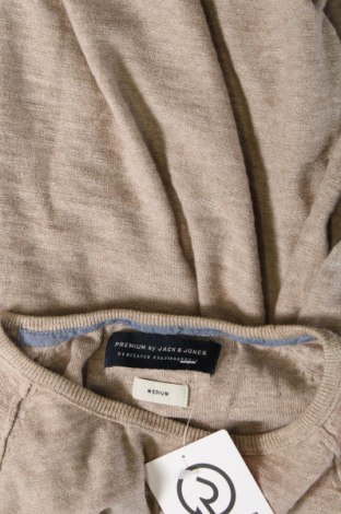 Мъжки пуловер Jack & Jones PREMIUM, Размер M, Цвят Кафяв, Цена 15,30 лв.