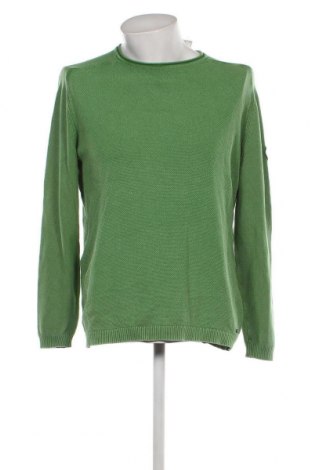 Ανδρικό πουλόβερ Jean Carriere, Μέγεθος M, Χρώμα Πράσινο, Τιμή 10,76 €