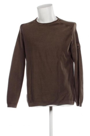 Мъжки пуловер Jean Carriere, Размер M, Цвят Бежов, Цена 13,05 лв.